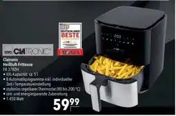 Citti Clatronic Heißluft-Fritteuse FR 3782H tilbud