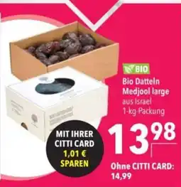 Citti Bio Datteln Medjool large tilbud