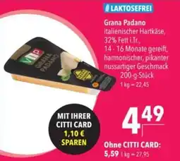 Citti Grana Padano tilbud