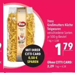 Citti Tress Großmutters Küche Teigwaren tilbud