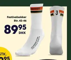 BorderShop Festivalsokker, DKK 89.95 tilbud