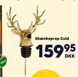 BorderShop Skænkeprop Guld, DKK 159.95 tilbud