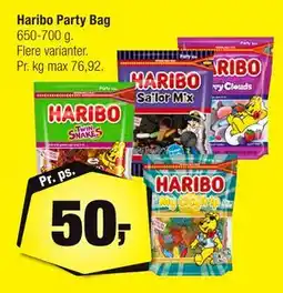 Calle Haribo Party Bag, DKK 50 tilbud