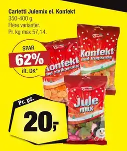 Calle Carletti Julemix el. Konfekt, DKK 20 tilbud