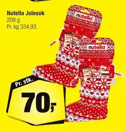 Calle Nutella Julesok, DKK 70 tilbud
