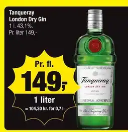 Calle Tanqueray London Dry Gin, DKK 149 tilbud