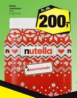 Calle Nutella Julekalender, DKK 200 tilbud