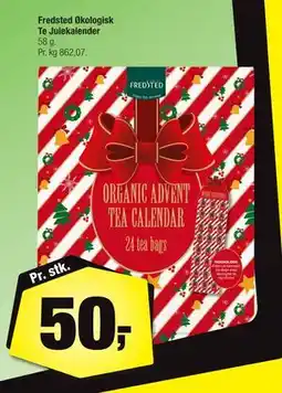 Calle Fredsted Økologisk Te Julekalender, DKK 50 tilbud