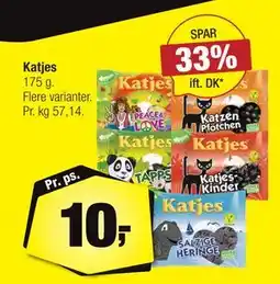 Calle Katjes, DKK 10 tilbud