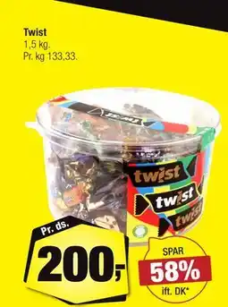 Calle Twist, DKK 200 tilbud