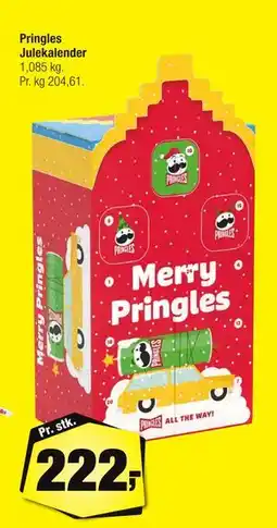 Calle Pringles Julekalender, DKK 222 tilbud