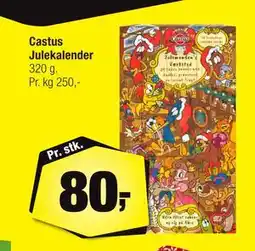 Calle Castus Julekalender, DKK 80 tilbud