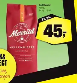 Calle Rød Merrild, DKK 45 tilbud