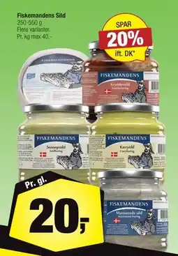 Calle Fiskemandens Sild, DKK 20 tilbud