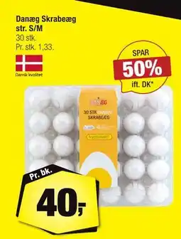 Calle Danæg Skrabeæg str. S/M, DKK 40 tilbud