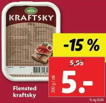 Lidl Flensted Kraftsky 200g tilbud