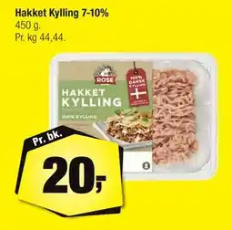 Calle Hakket Kylling 7-10%, DKK 20 tilbud