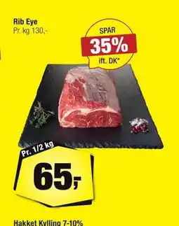 Calle Rib Eye, DKK 65 tilbud