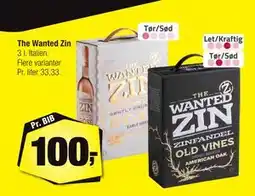 Calle The Wanted Zin, DKK 100 tilbud