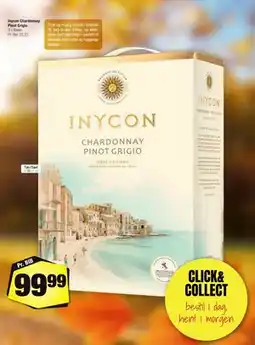 Calle Inycon Chardonnay Pinot Grigio, DKK 99.99 tilbud