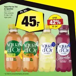 Calle Aqua D'or Ice Tea el. Sparkles, DKK 45 tilbud