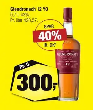 Calle Glendronach 12 YO, DKK 300 tilbud