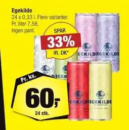 Calle Egekilde, DKK 60 tilbud