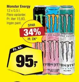 Calle Monster Energy, DKK 95 tilbud