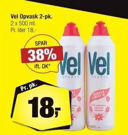 Calle Vel Opvask 2-pk, DKK 18 tilbud