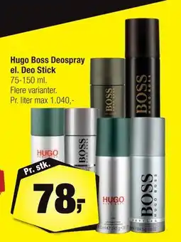 Calle Hugo Boss Deospray el. Deo Stick, DKK 78 tilbud