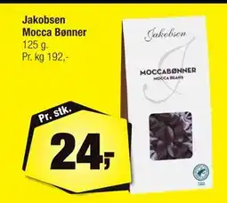 Calle Jakobsen Mocca Bønner, DKK 24 tilbud