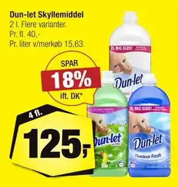 Calle Dun-let Skyllemiddel, DKK 125 tilbud