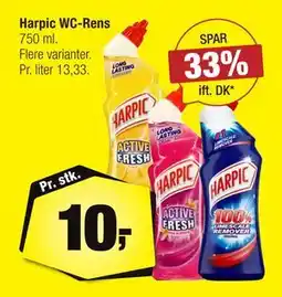 Calle Harpic WC-Rens, DKK 10 tilbud