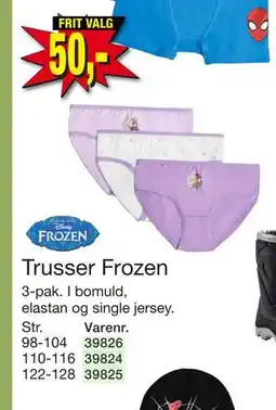Harald Nyborg Trusser Frozen, DKK 50 tilbud
