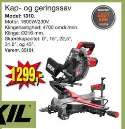 Harald Nyborg Kap- og geringssav, DKK 1299 tilbud
