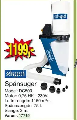 Harald Nyborg Spånsuger, DKK 1199 tilbud