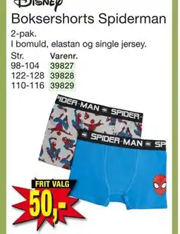 Harald Nyborg Boksershorts Spiderman, DKK 50 tilbud