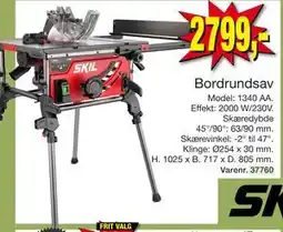 Harald Nyborg Bordrundsav, DKK 2799 tilbud