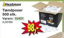 Harald Nyborg Tændposer 500 stk, DKK 98 tilbud