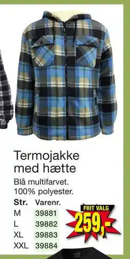 Harald Nyborg Termojakke med hætte, DKK 259 tilbud