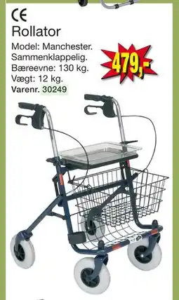Harald Nyborg Rollator, DKK 479 tilbud