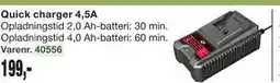 Harald Nyborg Quick charger 4,5A, DKK 199 tilbud