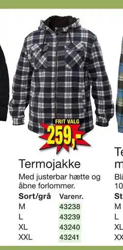 Harald Nyborg Termojakke, DKK 259 tilbud