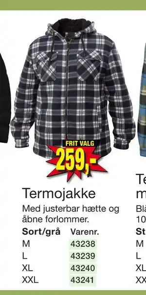 Harald Nyborg Termojakke, DKK 259 tilbud