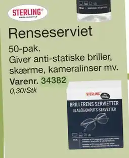 Harald Nyborg Giver anti-statiske briller,, DKK 15 tilbud