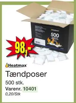 Harald Nyborg Tændposer, DKK 98 tilbud