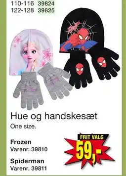 Harald Nyborg Hue og handskesæt, DKK 59 tilbud