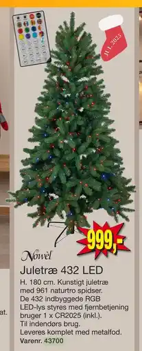 Harald Nyborg Juletræ 432 LED, DKK 999 tilbud