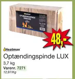 Harald Nyborg Optændingspinde LUX, DKK 48 tilbud