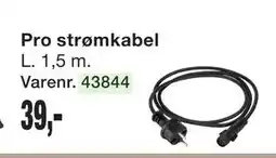 Harald Nyborg Pro strømkabel, DKK 39 tilbud